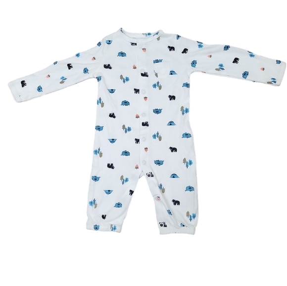 Baby Boy Carter's Woodland Convertible Coveralls - Picture 1 of 3